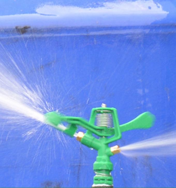 3/4'' Full Circle Plastic Impact Irrigation Water Sprinkler With Brass