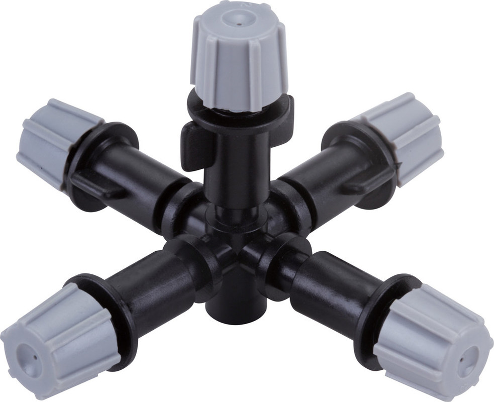 5 Outlet Mister Jets Sprinkler Micro Jet Sprinkler 3290 H/L Flow For