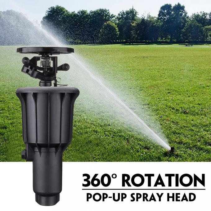 3/4" Low Pressure Pop Up Water Sprinkler / Stainless Steel Pop Up
