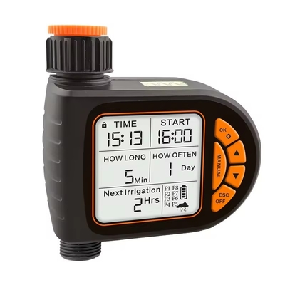 China Manufacturer LCD Display Automatic Electronic Watering Timer / Controller