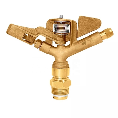 3/4 Inch 360 Gear Drive Brass Garden Impact Water Sprinkler Agriculture Irrigation