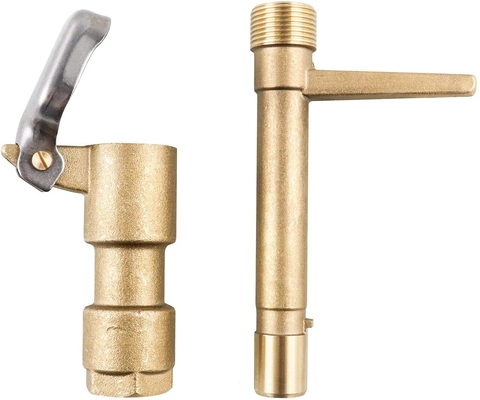 3/4 Inch Brass Quick Coupler Valve Irrigation Tool For Yard