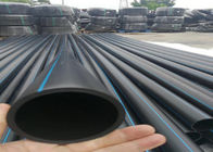 90MM X 4.5MM 1.6 Black Plastic Water Pipe / Agriculture Flexible Irrigation Pipe