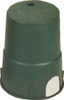 Round Green Rain Bird Valve Box Sprinkler Control Box 160×205×230 MM For Greenhouse