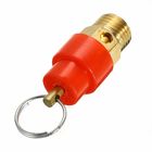 Small Brass Safety Relief Valve 1/4&quot; BSP 120PSI Pressure Release Regulator