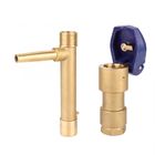 Durable Brass Quick Coupler Irrigation Anti Aging 1.5Mpa Working Pressure