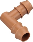Universal Barbed Coupling Fitting Irrigation Tubing Connectors For 1/2&quot; Drip Tubing