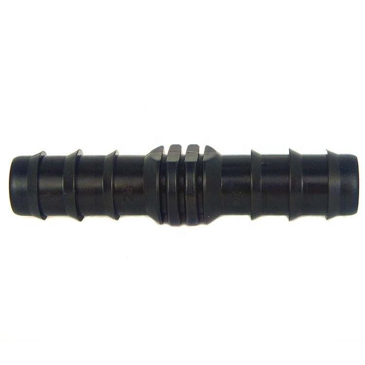 Straight  Irrigation Tubing Connectors  Anti - UV Poly Sprinkler Pipe Fittings