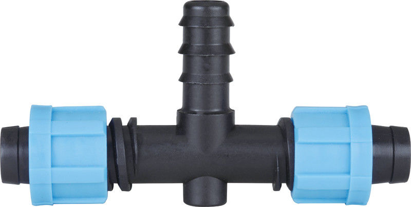 Plastic Strong  Drip Tape Connectors Durable Micro Irrigation Connectors