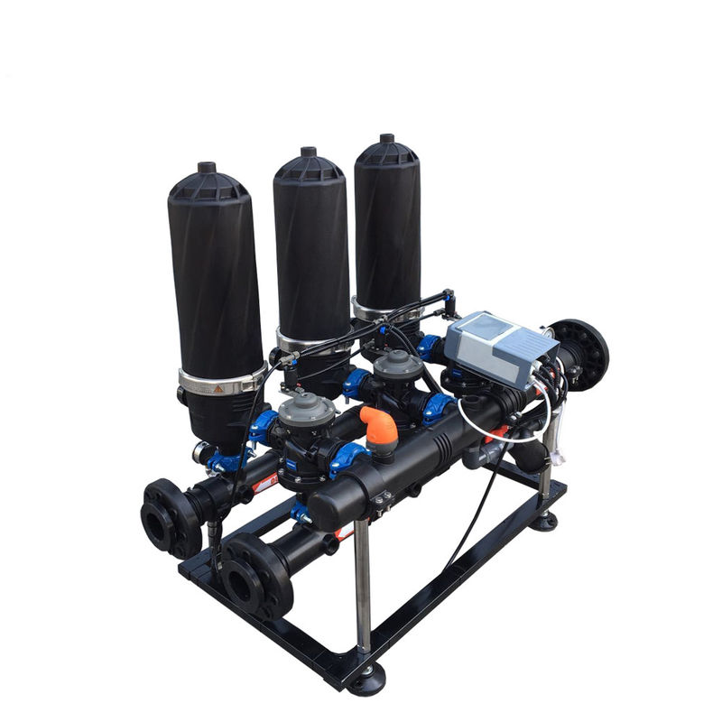 Super Automatic Self Cleaning Irrigation Filter Sets 3 Inch T Disc High Performance