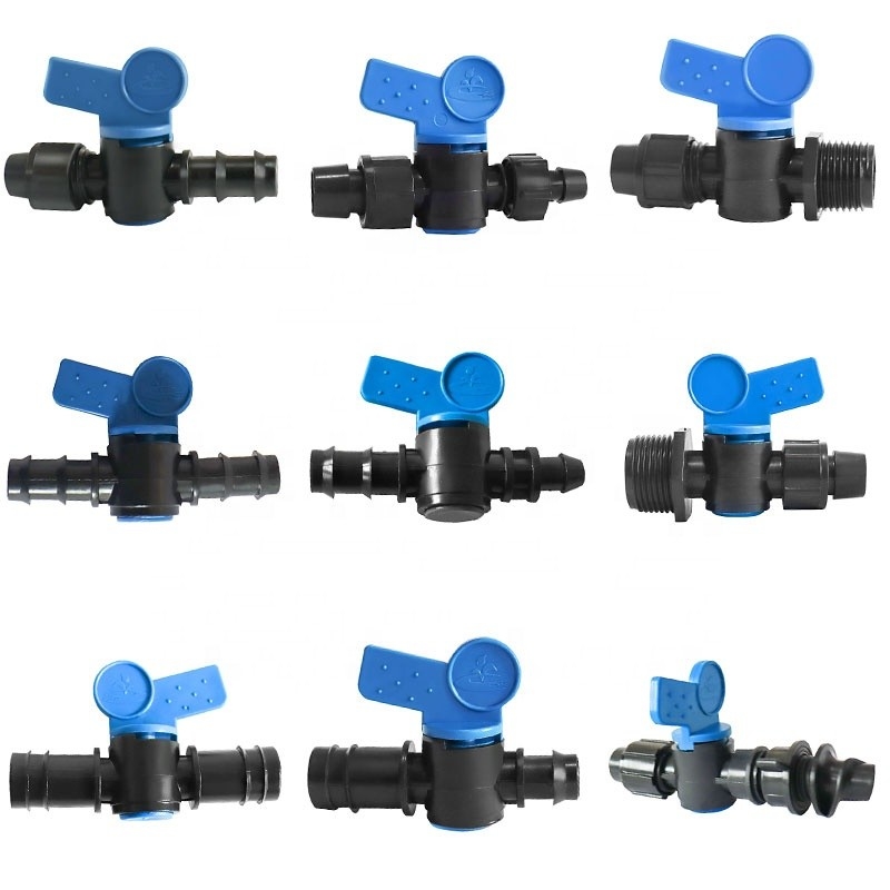 Agricultural Garden Irrigation Tubing Connectors Dn 3/4&quot; For Pipe