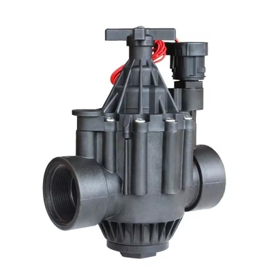21m3/h Flow Rate Iirrigation Solenoid Valve  with Durable Plastic 2'' Thread