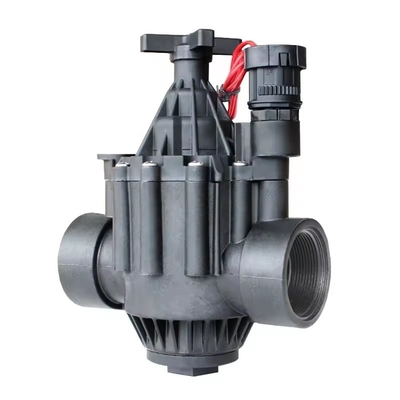 21m3/h Flow Rate Iirrigation Solenoid Valve  with Durable Plastic 2'' Thread