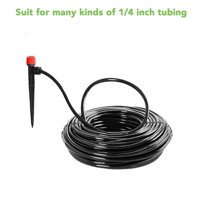 Anti Leakage Watering System Drippers Easy To Connect With 1/4 Inch Tubing