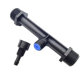 1/2''  Plastic Venturi Irrigation Fertilizer Injector Chemical Resistance