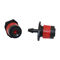 Red 0.1-0.2Mpa Micro Spray Sprinkler / 1/4'' Microjet Sprinkler For Irrigation