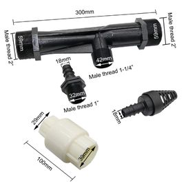 2 Inch Farm Inline Fertilizer Injector No Moving Parts Outstanding Durability
