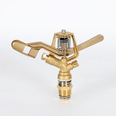 3/4 Inch 360 Gear Drive Brass Garden Impact Water Sprinkler Agriculture Irrigation