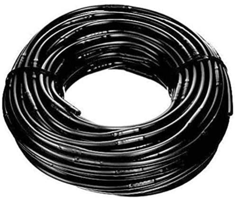 1/4&quot; PE Garden Drip Tape 6&quot; Spacing Irrigation Emitter Tubing