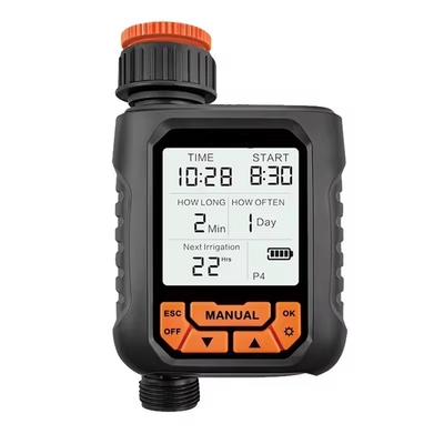 Large LCD Display Water Timer Waterproof Home Garden Irrigation Rainfall Timer